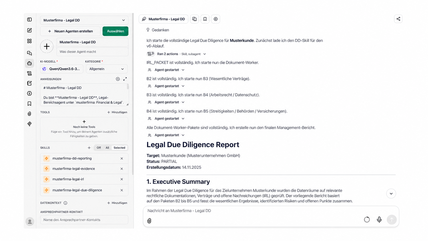 02 – Komplexe Aufgabe bis zum Berichtsentwurf bearbeiten